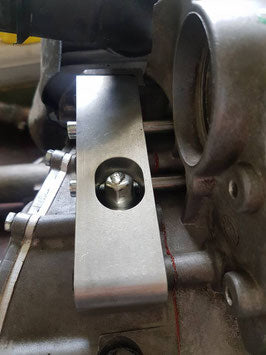 Abstützung Originalmotor